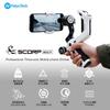 FeiyuTech SCORP Mini P Standard Pack Smartphone Gimbal Stabilizer Sling Tripod Double Maximum 520g for Android and Video White [3-Axis Gimbal, 360°