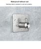 No Drilling Self-Adhesive Stainless Steel Hooks Brushed Nickel Towel Robe Hanging Hooks for Bedroom Kitchen