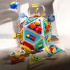 22-в-1 Развивающий куб для малышей Монтессори Сенсорные игрушки для малышей Развивающие занятия Обучающая дорожная игрушка Навыки мелкой моторики