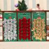 36Pcs/Set Christmas Bows Mini Decorative Bows Ribbon Bows Decoration
