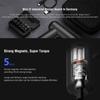 Xiaomi Mijia Cordless Rechargeable Electric Screwdriver Multi-size 3.6V 2000mAh Li-ion 5N.m With 12Pcs S2 Screw Bits For Home