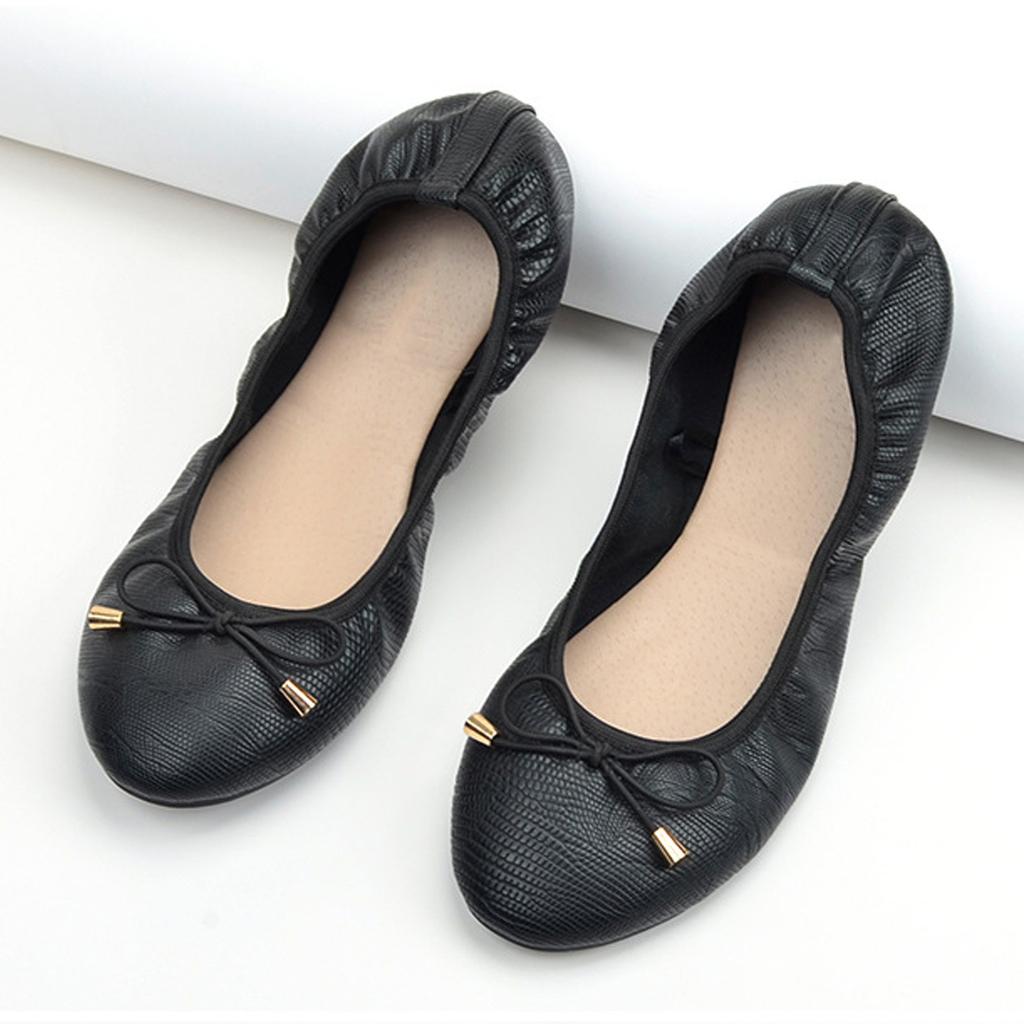 One Foot Flat Heel Shoes Women's Sandals Shallow Mouth Single Women Shoes