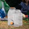Кемпинговый контейнер для воды, кувшин, удобный портативный диспенсер для напитков с краном для рыбалки