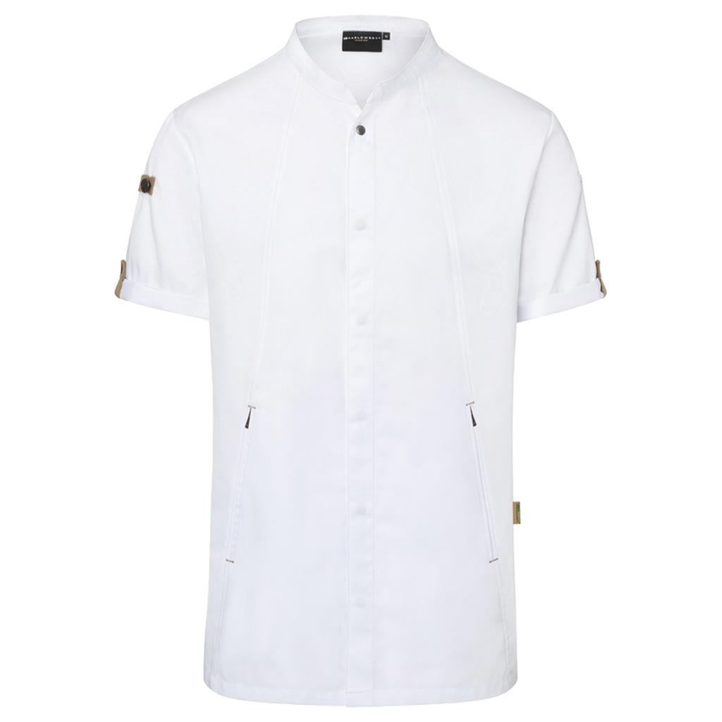 Mens Green-Generation Short-Sleeved Chef Jacket