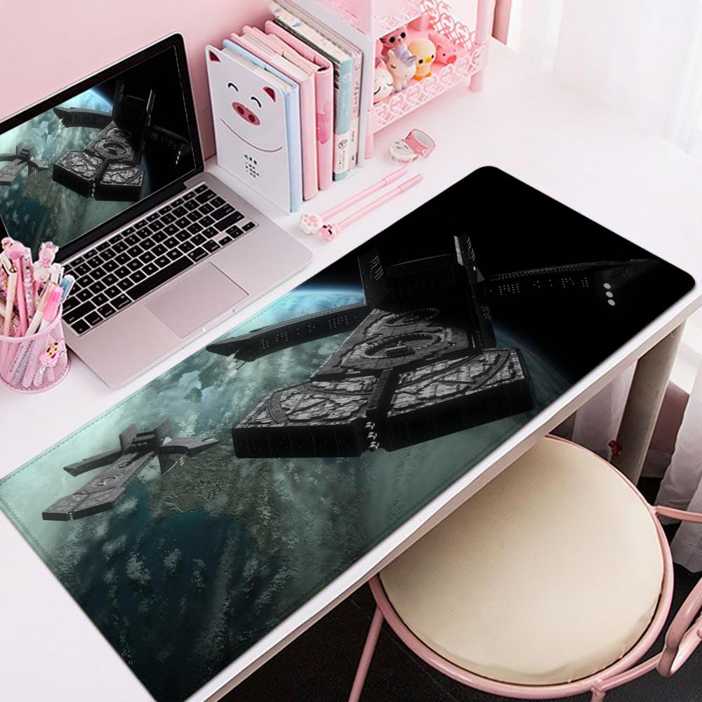 SStargate Earth SG Mouse Pad xCM Nonslip Gaming Mousepad Gamer ESports Mouse Mat Game Mechanical Keyboard XXL Desk Mat