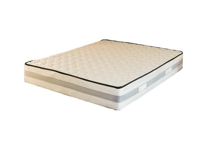 Memory Foam Mattress 65 Kg-m3 80x190 Cm Thickness 24 Cm Very Firm Visco Pillow - 7 Comfort Zones - High R Poly Latex Core