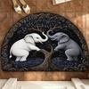 3D Напольный коврик Печатный входной коврик Грязеотталкивающий Наружный напольный коврик Легко чистящийся Дверной коврик