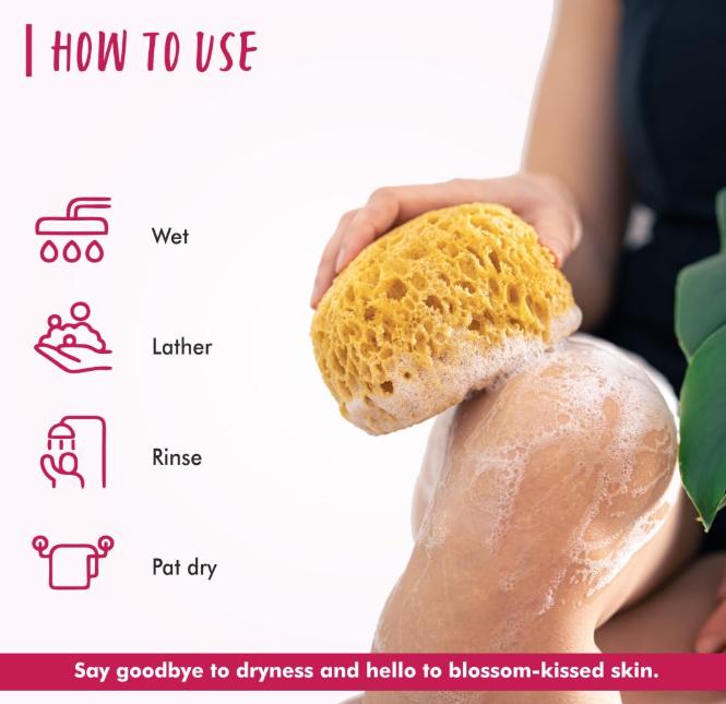 ЛЮБОВЬ СО. Гель для душа с ароматом цветков японской вишни, 100% веганский гель для душа для женщин и мужчин 250 мл