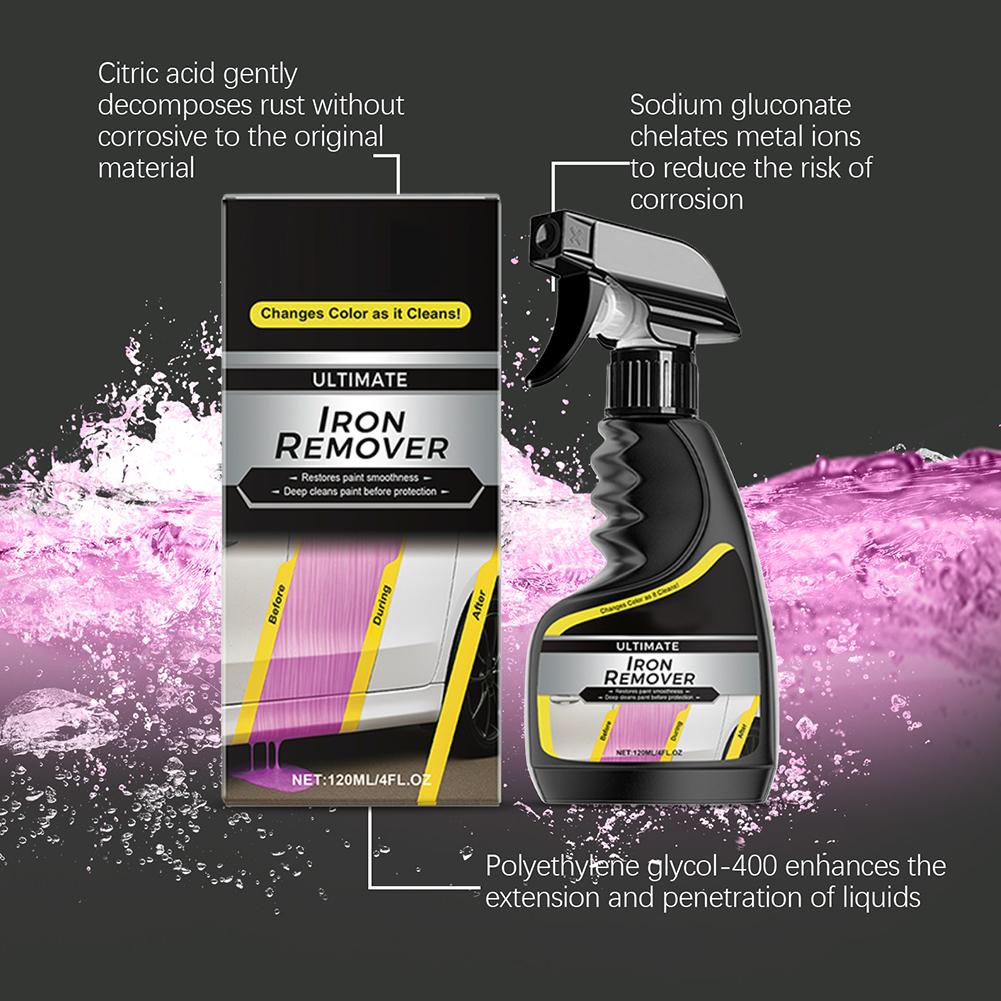 Удалитель ржавчины для автомобиля Уход за ступицами колес автомобиля Быстродействующее средство для удаления Ржавчина на выхлопной трубе автомобиля Очиститель от ржавчины Спрей для очистки от ржавчины Колеса автомобиля Уход за металлическими поверхностями