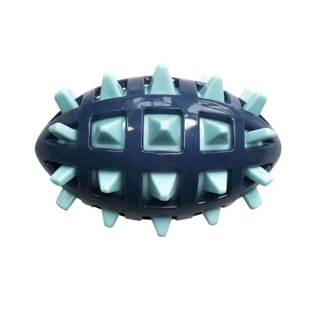 New TPR Pet Chewing Toys Indestructible Bite Resistant Squeaky Ball Funny Fetch Ball Dog Toys
