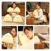 Cute And Cozy Sandwich Cake Plush Pillow Cushion With Four Expressions