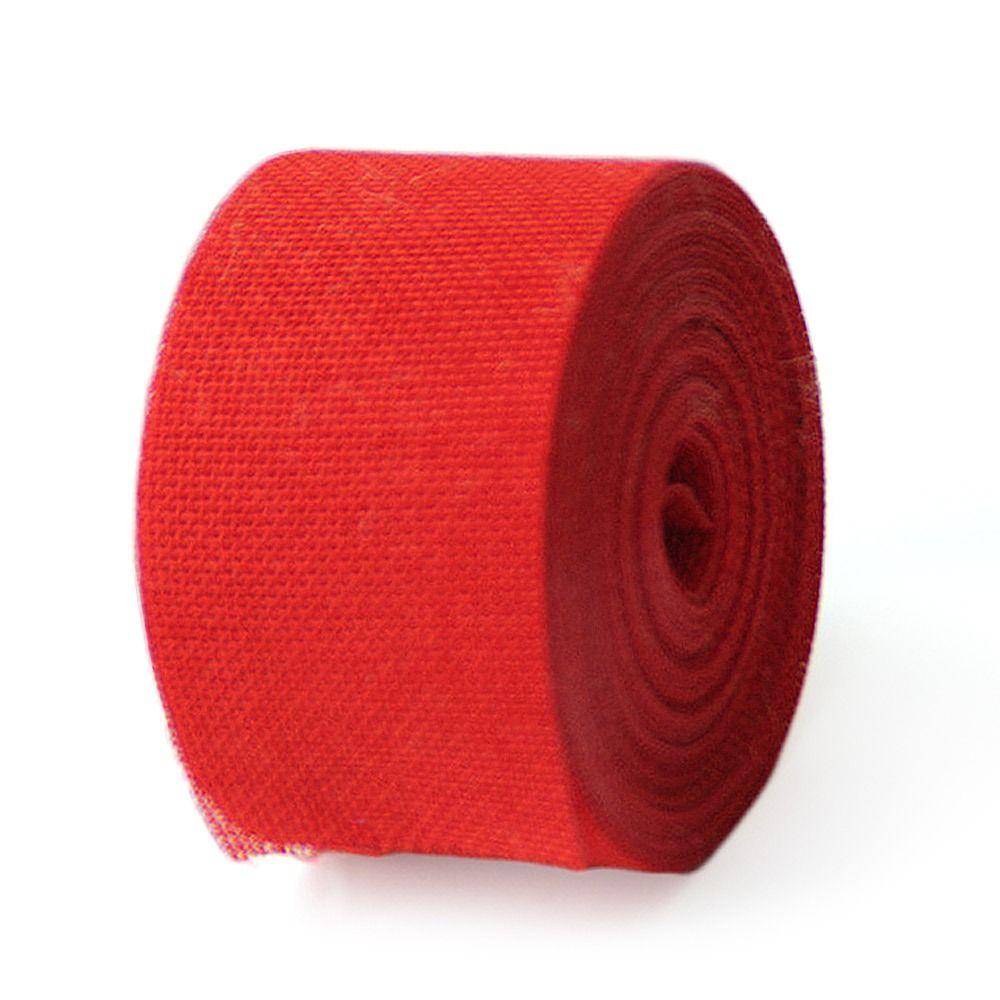 Home Decor Wedding Decoration Bag Wrapping Braided Burlap Ribbon Jute Burlap Ribbon Gift Packing