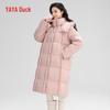 YAYA Women's Over-Knee Duck Down Winter Coat