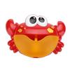 Automatic Cartoon Crab Shaped Bubble Maker 12 Baby Songs Kids Children Funny Bath Shower Toy