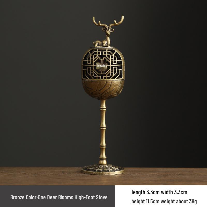 New Chinese Style Yuanbao Teapot & Auspicious Incense Set