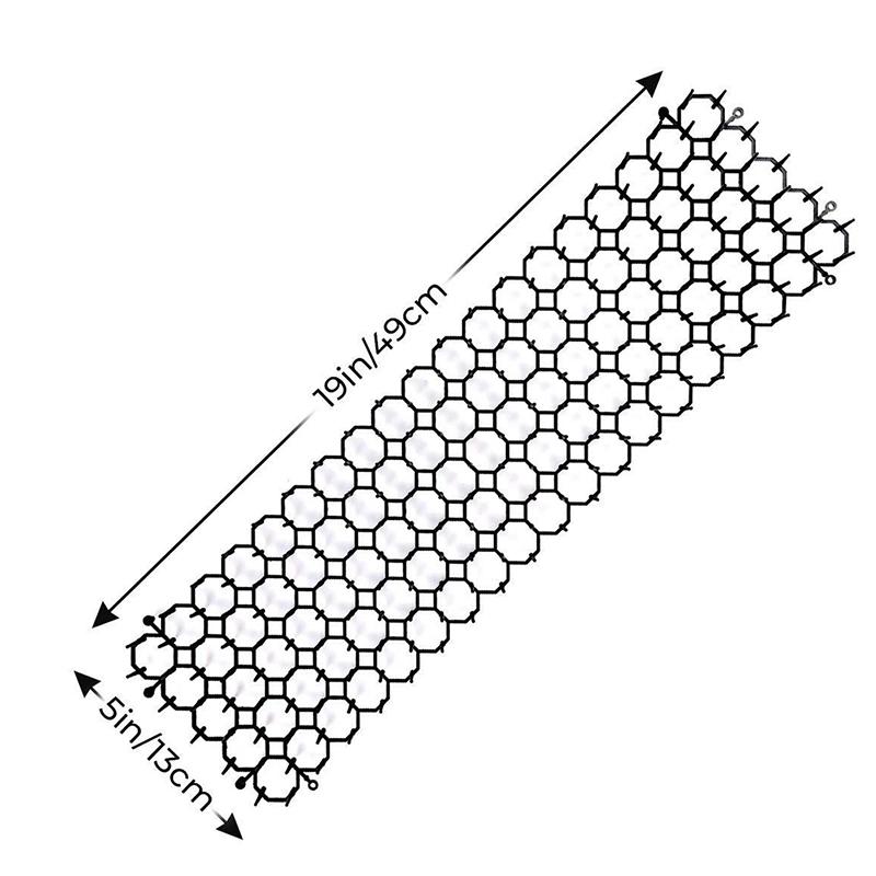 Garden Prickle Strip Dig Stop Cat Repellent Deterrent Mat Spike Portable