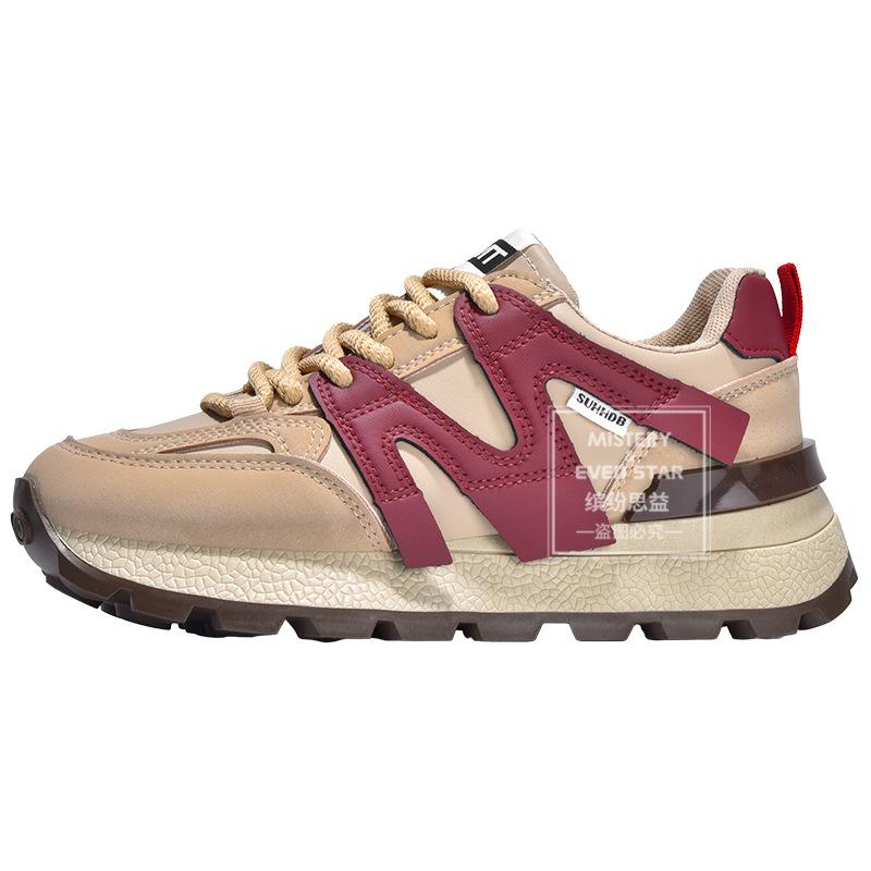 Autumn and Winter New Thick-soled Versatile Velvet Sports Shoes Casual Cotton Shoes 1455