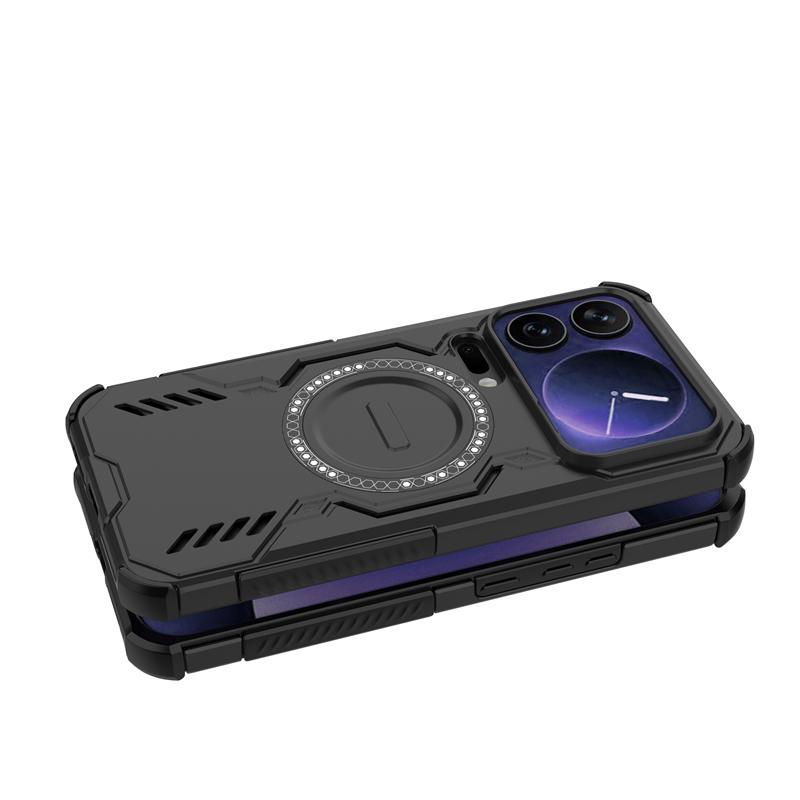 Для чехла Xiaomi 17 Pro Max Для Xiaomi 17 Pro Max Броня Магнитная адсорбция Беспроводная зарядка Задняя крышка Для чехла Xiaomi 17 Pro Max