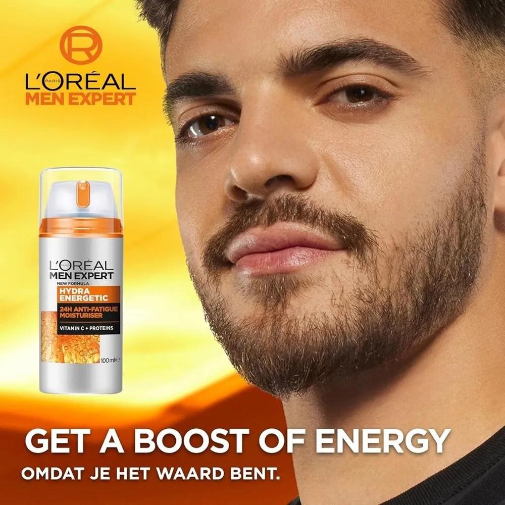 LOREAL Увлажняющий крем для мужчин 100 мл x 2