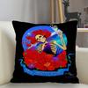 Наволочка Grateful Dead для домашнего декора 45x45 см, на молнии, квадратная, для декоративной подушки