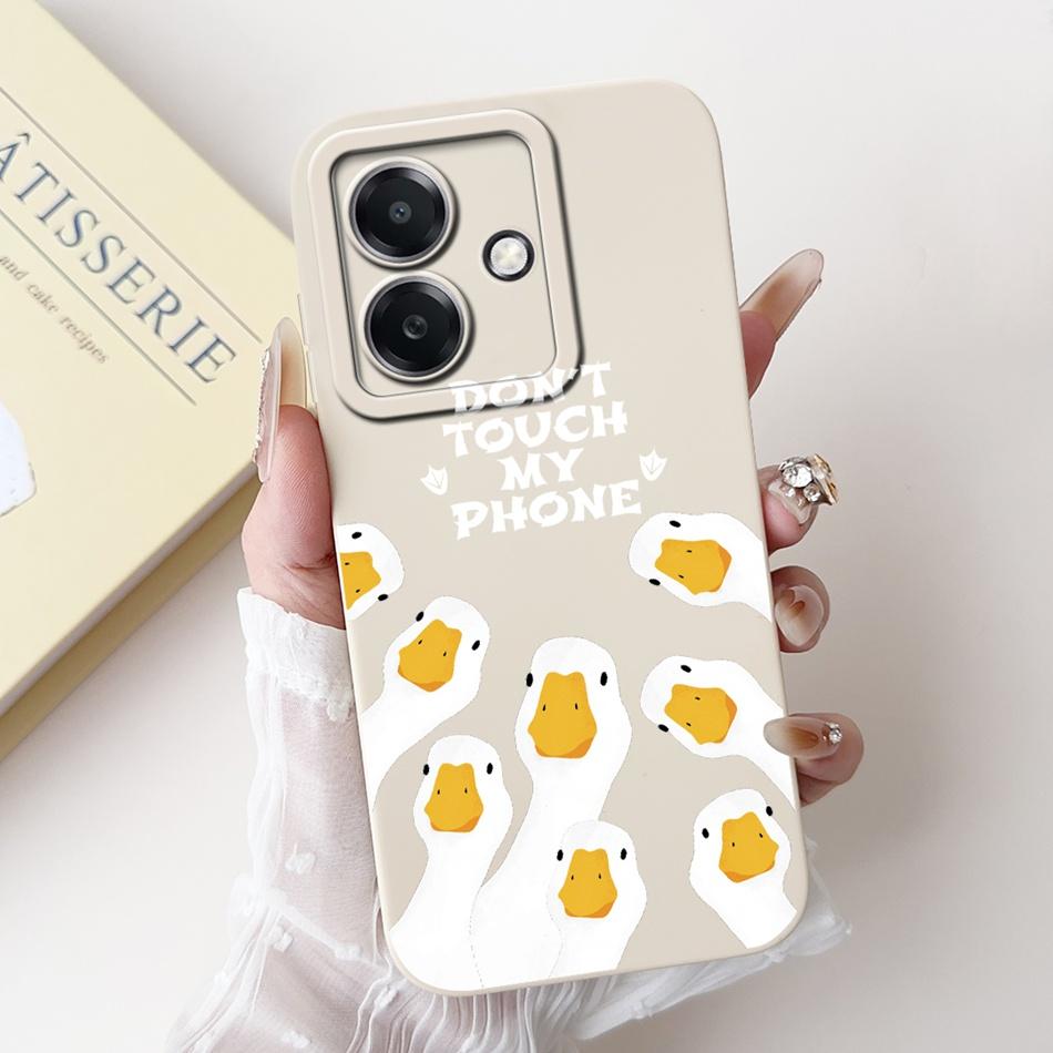 Для Oppo A3x A3 Pro Глобальный Милый Мультяшный Чехол-Животное Для Oppo A3 5G 4G A 3X A3Pro Желейный Силиконовый Ударопрочный Мягкий Чехол