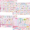 Bath School Hiragana Katakana Alphabet Bath Poster Set of 4 Made In Japan Unicorn Design Exam Educational B3 Size Chart ABC Chart Learning Waterproof