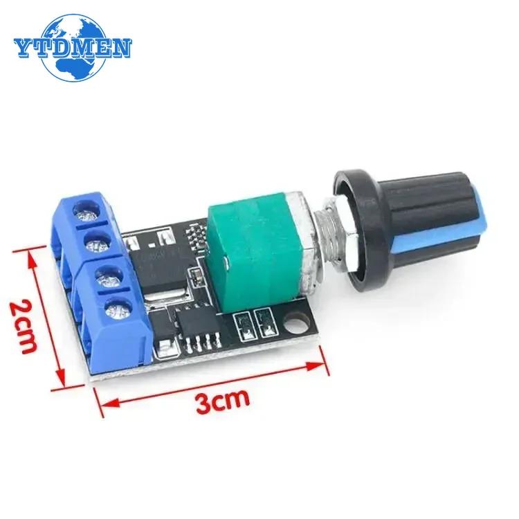 Регулятор напряжения 5В-16В 10А ШИМ Регулятор скорости двигателя постоянного тока Губернатор Бесступенчатый регулятор скорости Диммер для светодиодов Модуль контроллера мощности