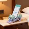 Милая подставка для телефона в виде кошки, многофункциональный настольный держатель для мобильных телефонов, декоративная подставка из PLA-пластика для стриминга и видеозвонков