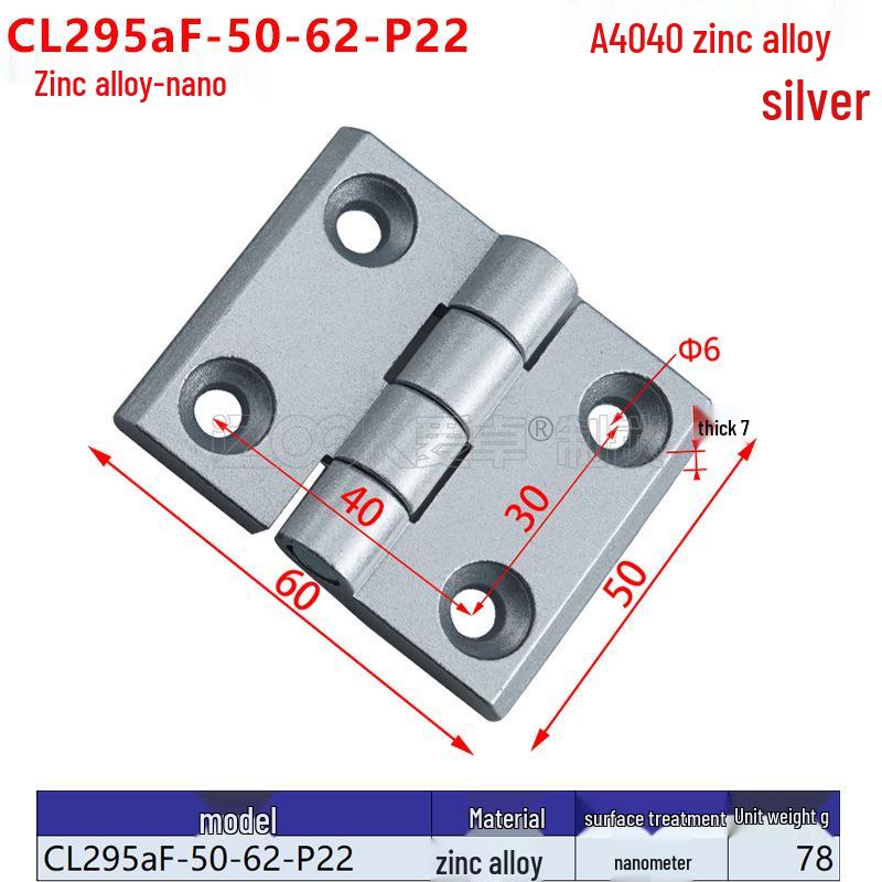 Сверхпрочные петли из цинкового сплава для дверей из алюминиевого профиля (2020/3030/3040/4040)