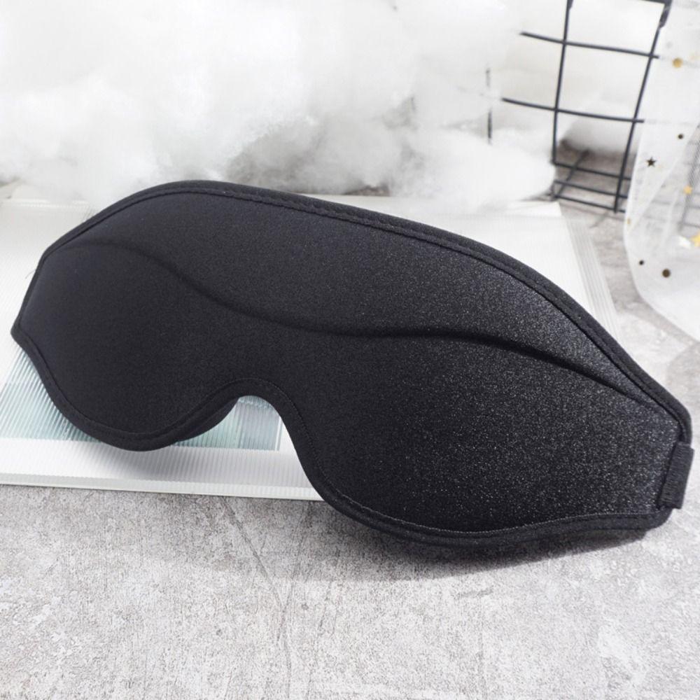 Soft Blackout Eye Shade Zero Eye Pressure Sleeping Blindfold Travel Nap Eyepatch Side Sleepers