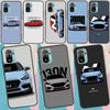 Чехол I30N Blue Cars для Xiaomi Redmi 14C 13C 12C 10C Redmi Note 14 13 11 9 10 12 Pro 9S 10S 11S 12S