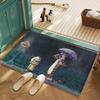 Book C-Calvin And H-Hobbes Bank Floor Mat INS Style Soft Bedroom Floor House Laundry Room Mat Anti-skid Bedside Area Rugs