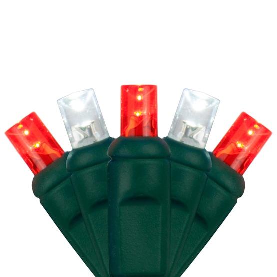 Commercial Grade Coaxial Christmas Light Strands Mini 5mm LED String Lights for Outdoor Holiday Xmas Tree Decoration