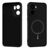 ABEEL Магнитный чехол для OnePlus 15R 5G / Ace 6 5G / Ace 6T 5G Skin Touch Жидкий силикон Задняя крышка телефона