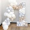91.5CM Balloon Number Box Numbers 0-9 Marquee Balloon Frame Room Decoration 3D Standee  Baby Shower