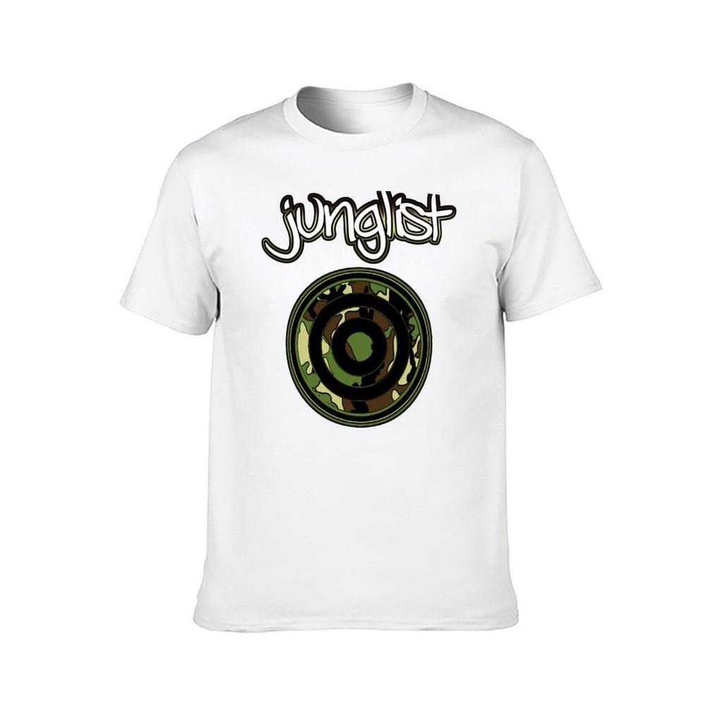 JunglistCamoTarget Футболка футболка мужская однотонная футболка мужская 100% хлопок бренд класса люкс Футболка