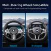 AYCCV1 Carbon fiber texture steering wheel cover for BMW fits X3 3 5 2 4 1 7 8 Series X1 X5 X2 X4 X6 X7 iX i4 i5 i7 Z4 XM iX1 iX2 non slip wear