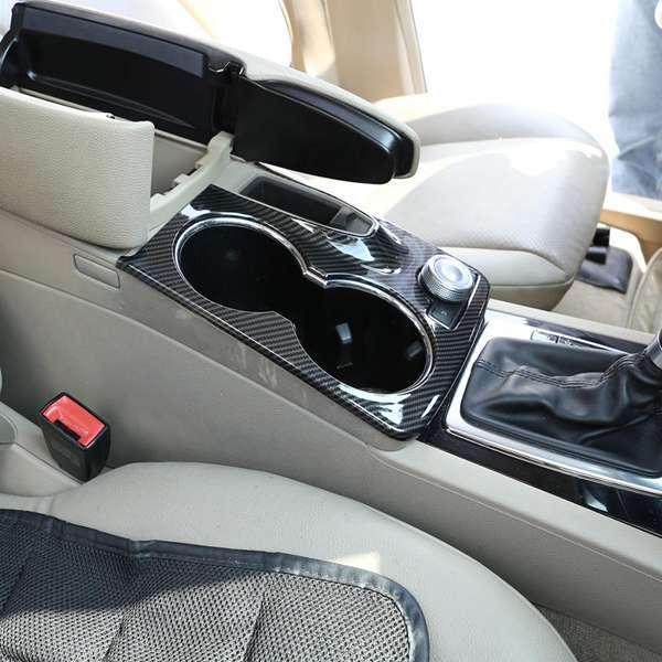 Накладка на подстаканник из углеродного волокна для Mercedes GLK X204 08-15
