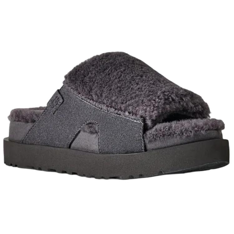 UGG Bayonna Теплые и удобные шлепанцы Женская обувь Серый 1174551-OBS