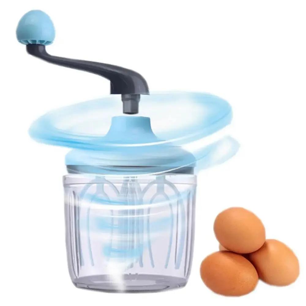 1 шт. многофункциональная ручная взбивалка для яиц, инструменты для выпечки, домашняя маленькая ручная взбивалка, машина для пищевой промышленности, кухонные аксессуары