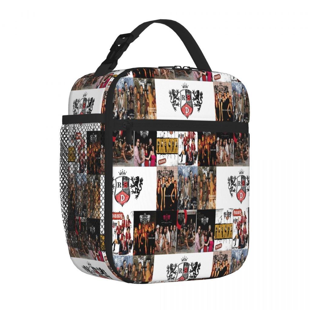 Bestselling Rbd Studio Albums With Red Logo Quilted Thermal Tote Bus Trip Lunch Carrier
