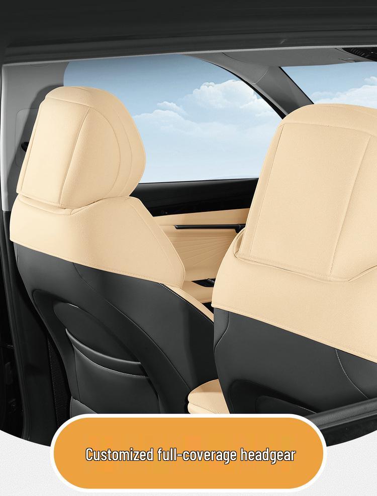 New Model Boyue L Car Seat Cushion, Semi-Enclosed Saddle Pad, Four Seasons, for Five-Seat Cars