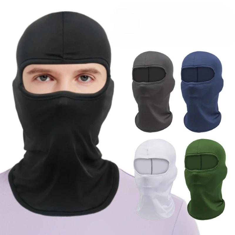 1pc Cross Printed Mask Hood For Men And Women Outdoor Riding Balaclava Hat Windproof And Sunscreen Sun Hat