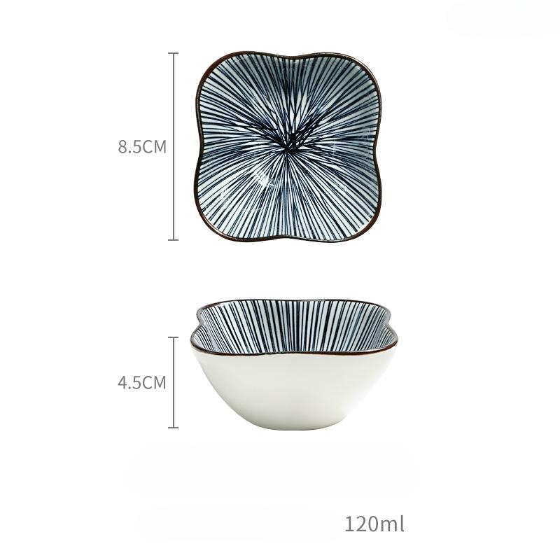 Японская керамическая десертная тарелка, подставка для фруктов, креативная маленькая тарелка для ароматизаторов, блюдо для макания, барбекю, хот-пот, ресторанная тарелка для закусок