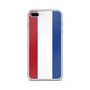Coque iPhone - Drapeau Pays-Bas - iPhone 7 Plus - Souple - Multicolore - Vertical
