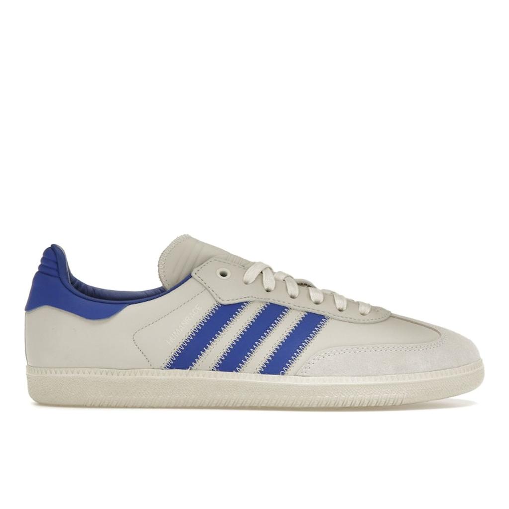 Pharrell x adidas Samba Human Race Алюминиевый синий Унисекс Кроссовки Серые Кастомизированные IG2088