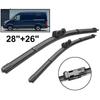For Volkswagen Crafter 2017-2019 Wipers 28 + 26 Windshield Wipers Wipers