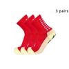 3 Pairs Updated Football Socks Non-slip Silicone Sole Professional Outdoor Activity Sport Accessories Men and Women Yoga Soccer