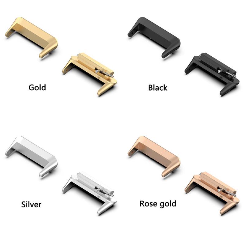 2 шт. металлический разъем, совместимый с адаптером для ремешка из нержавеющей стали Huawei Band 7 без пружинного стержня