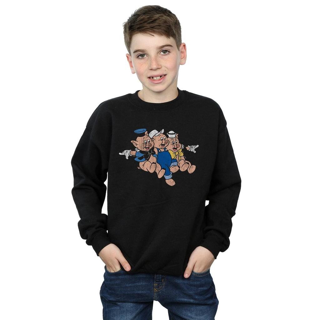 Disney Boys Three Little Pigs Jump Sweatshirt